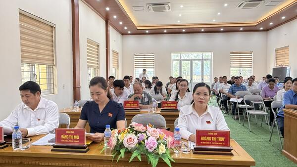 Kỳ họp thứ hai, HĐND xã Mẫu Sơn khóa XX, nhiệm kỳ 2021 - 2026