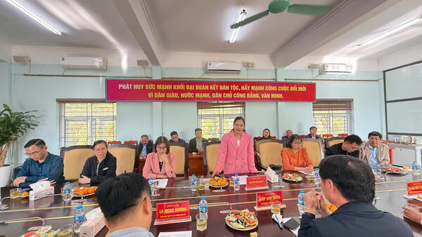 ĐOÀN CÔNG TÁC UBND XÃ MẪU SƠN HỌC TẬP KINH NGHIỆM THỰC HIỆN CHƯƠNG TRÌNH MTQG PHÁT TRIỂN KINH TẾ - XÃ HỘI VÙNG ĐỒNG BÀO DTTS & MIỀN NÚI NĂM 2025 TẠI XÃ HOÀNH MÔ TỈNH QUẢNG NINH